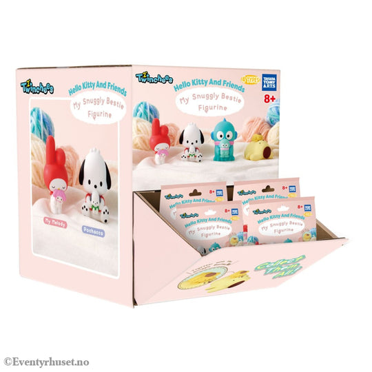 Sanrio Twinchees Mini Figures Hello Kitty & Friends My Cuddly Buddy 5 cm Blind Pack Display (24) Collectibles