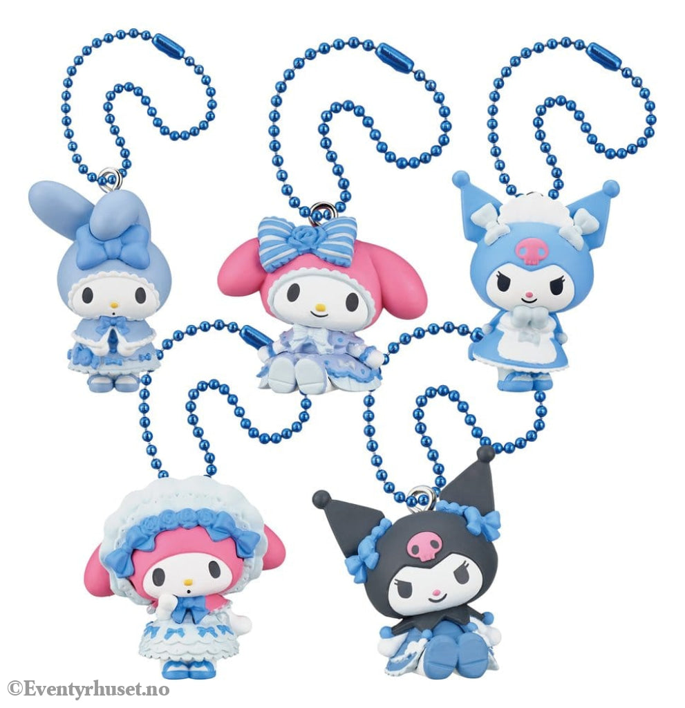 Sanrio Twinchees Mini Figures My Melody x Kuromi Sweet Lolita 5 cm Blind Pack Display (24) Collectibles