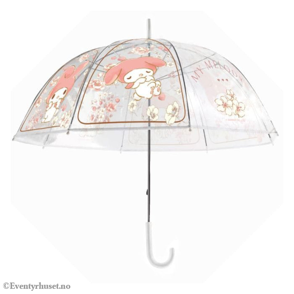 Sanrio Umbrella My Melody Floral Garden Transparent Manga & Anime