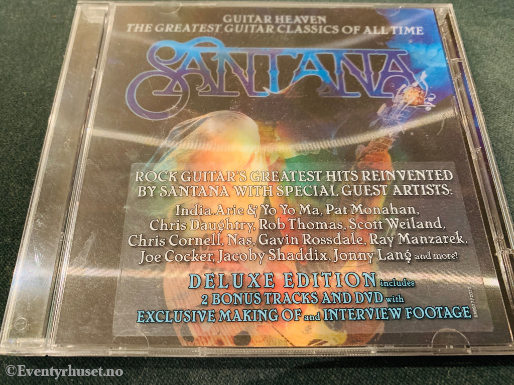 Santana – Guitar Heaven: The Greatest Guitar Classics Of All Time. 2010. CD.