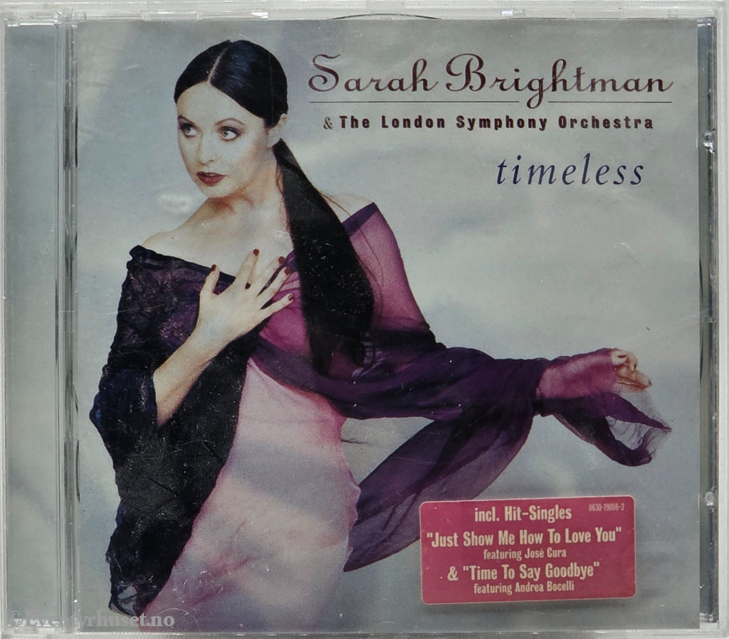 Sarah Brightman (1997) "Timeless". Musikk-CD.