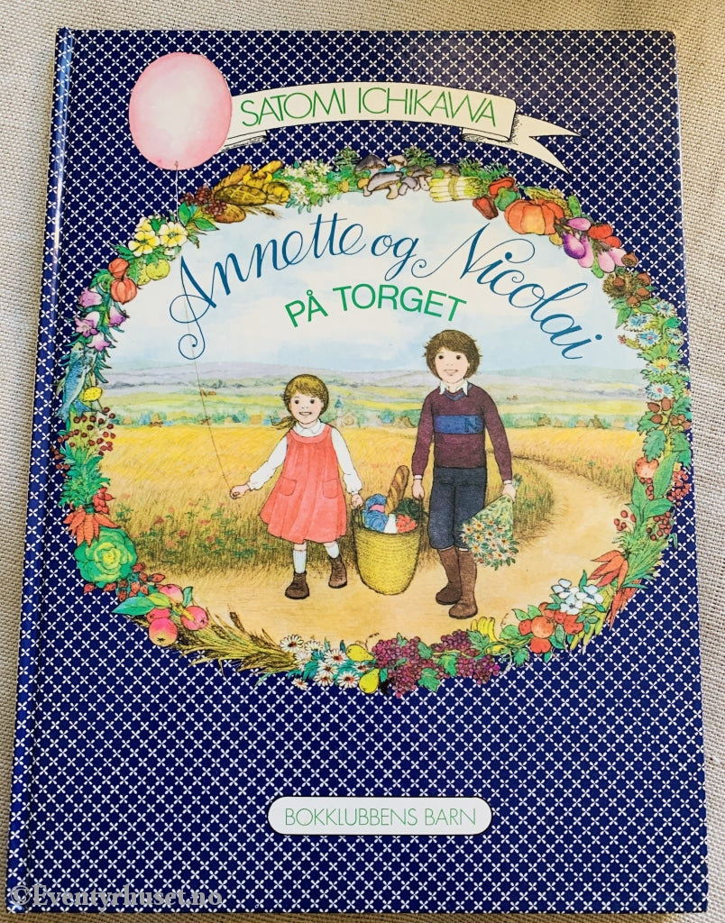 Satomi Ichikava. 1980. Annette Og Nicolai På Torget. Fortelling