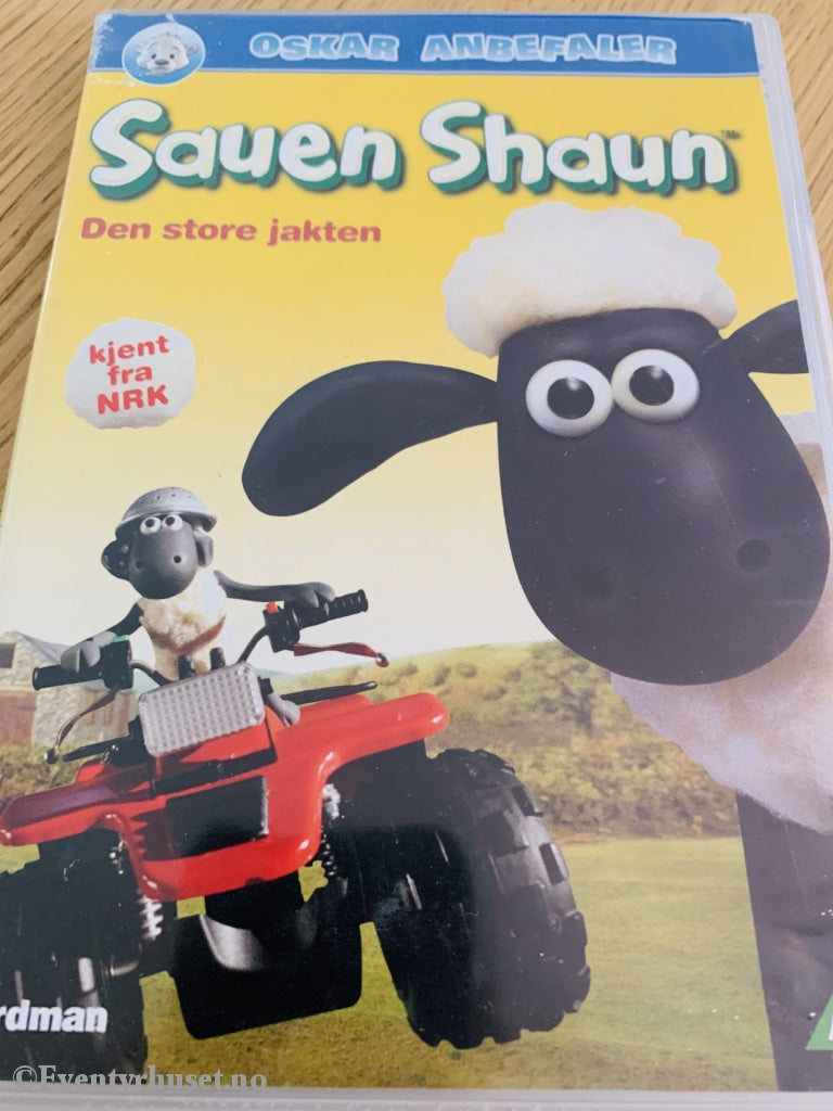 Sauen Shaun. Den Store Jakten (Nrk). 2010. Dvd. Dvd