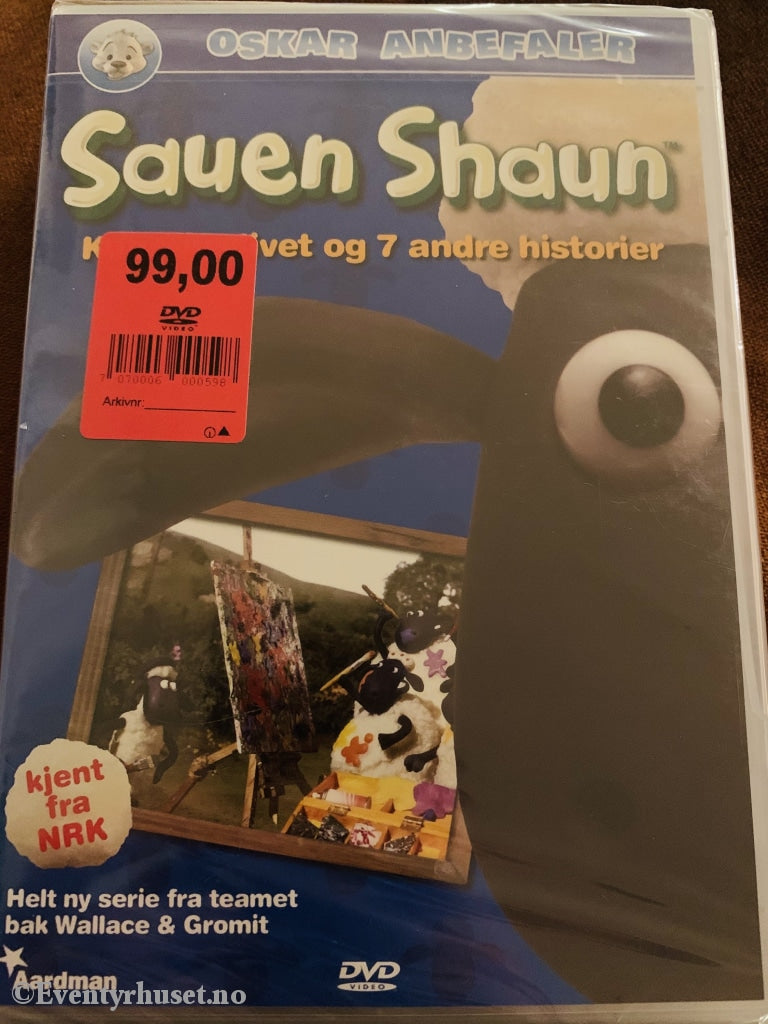 Sauen Shaun. Kunstnerlivet Mfl (Nrk). 2006. Dvd. Ny I Plast! Dvd