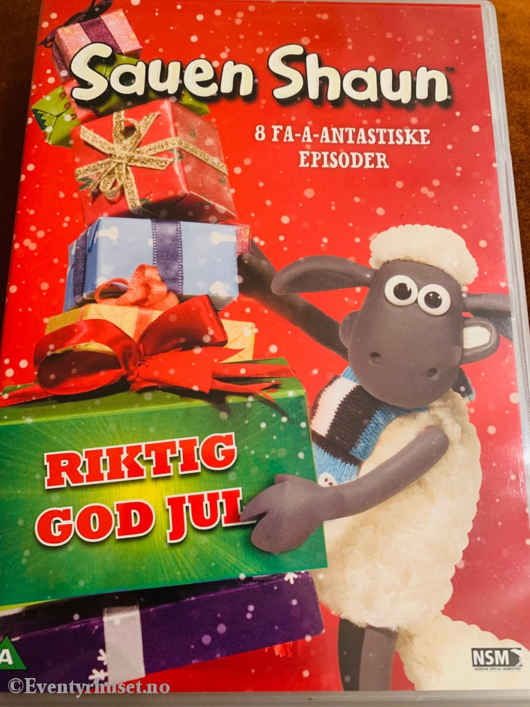 Sauen Shaun - Riktig God Jul (Nrk). Dvd. Dvd