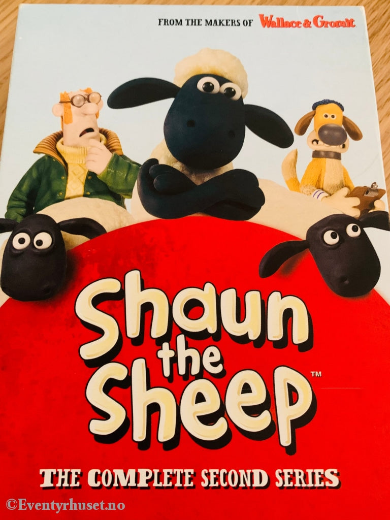 Sauen Shaun. Sesong 2. Kjent Fra Nrk. Dvd Samleboks - 5 X Dvd.