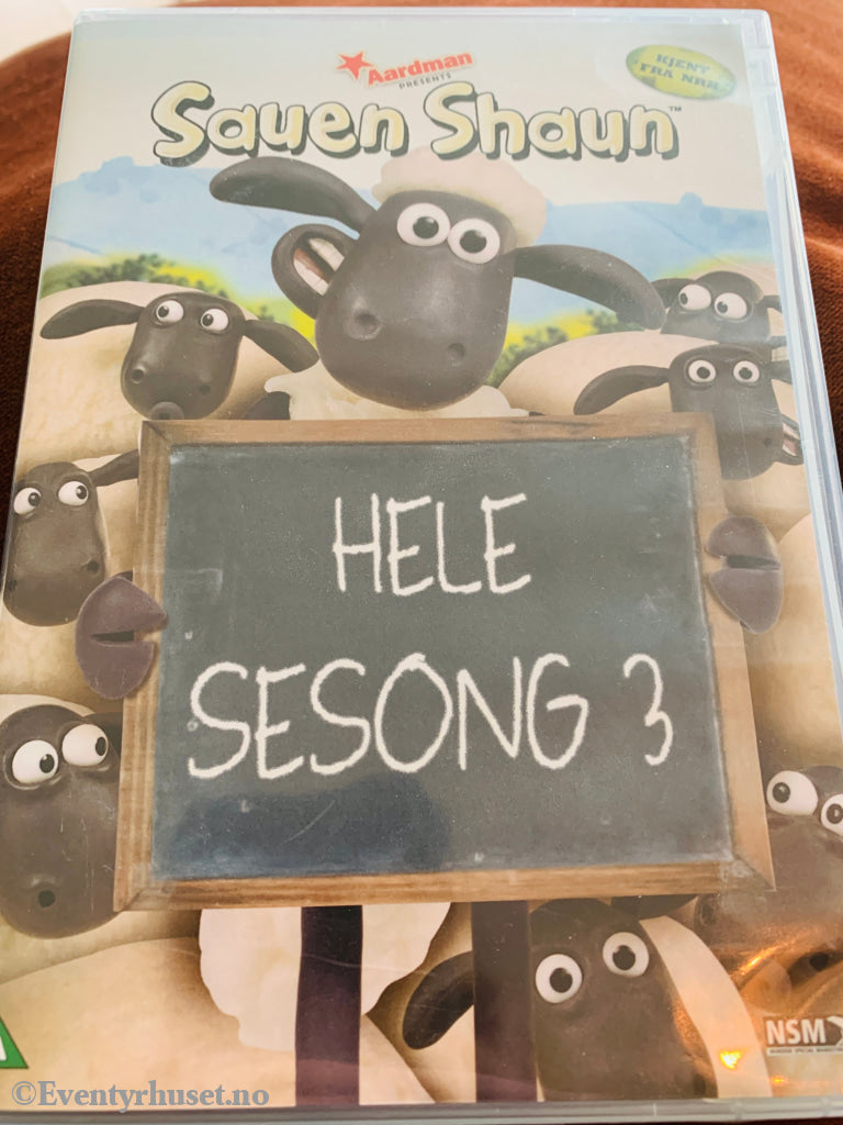 Sauen Shaun. Sesong 3. DVD samleboks.