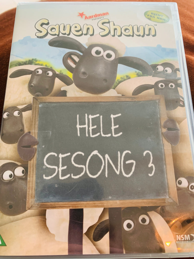 Sauen Shaun. Sesong 3. DVD samleboks.