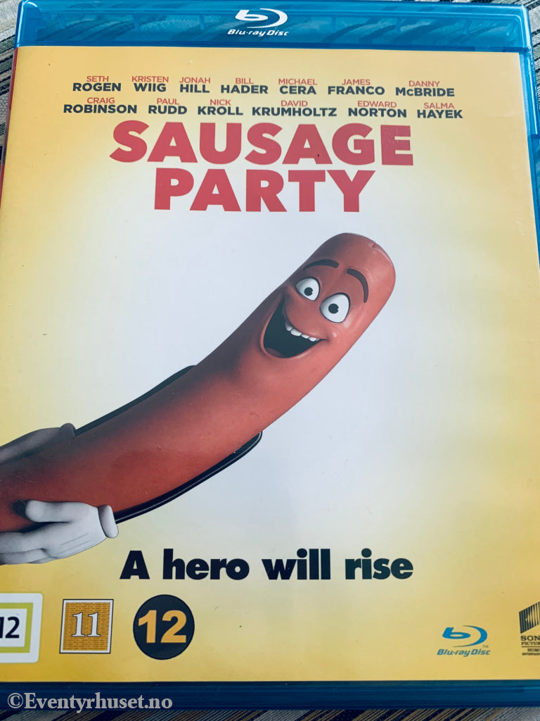 Sausage Party. Blu-Ray. Blu-Ray Disc