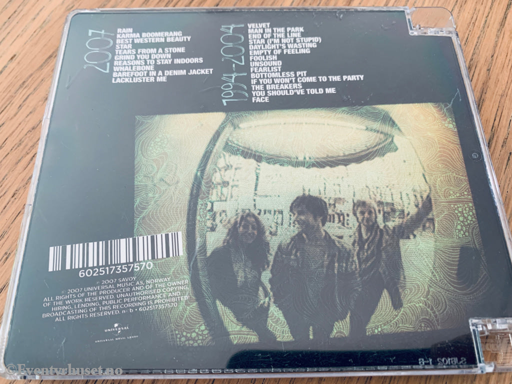 Savoy – Savoy Songbook Vol. 1 (2007). CD.