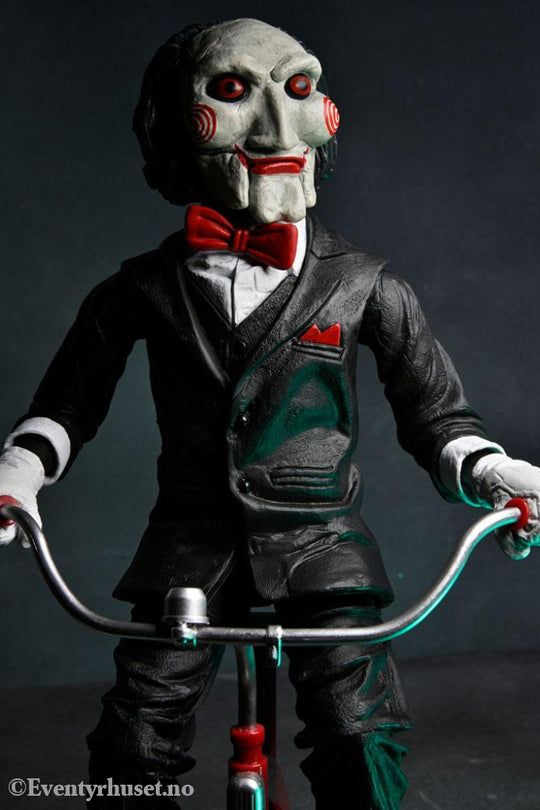 Saw Action Figure with Sound Billy with Tricyle 30 cm Toys