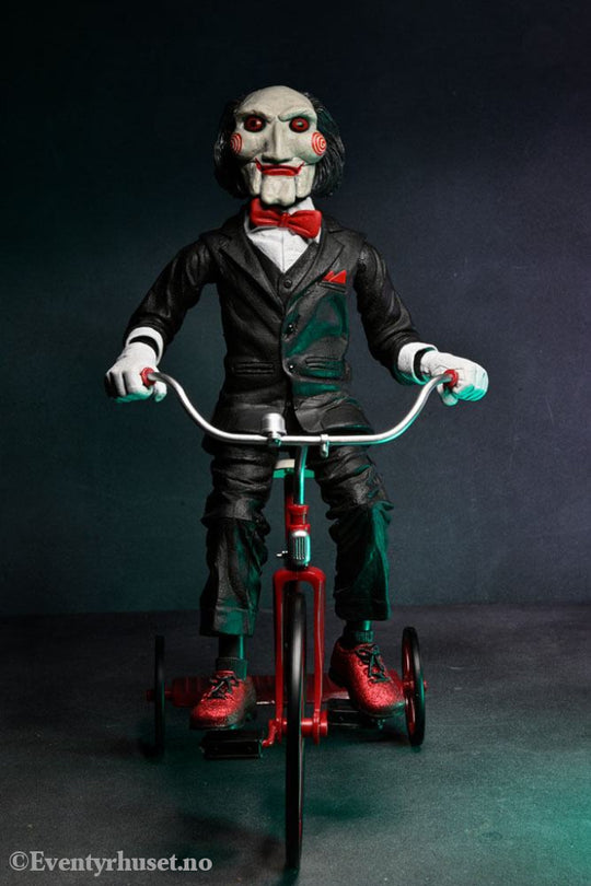 Saw Action Figure with Sound Billy with Tricyle 30 cm Toys