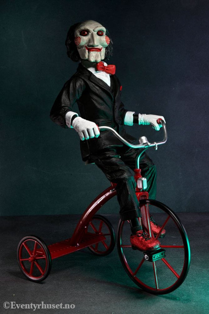 Saw Action Figure with Sound Billy with Tricyle 30 cm Toys