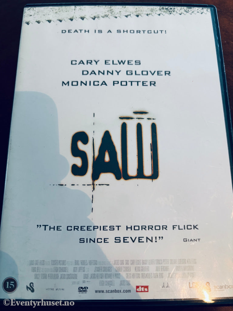 Saw. DVD.