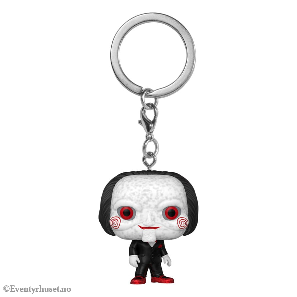 Saw Pocket POP! Vinyl Keychains 4 cm Billy the Puppet Display (12) Fashion & Accessories