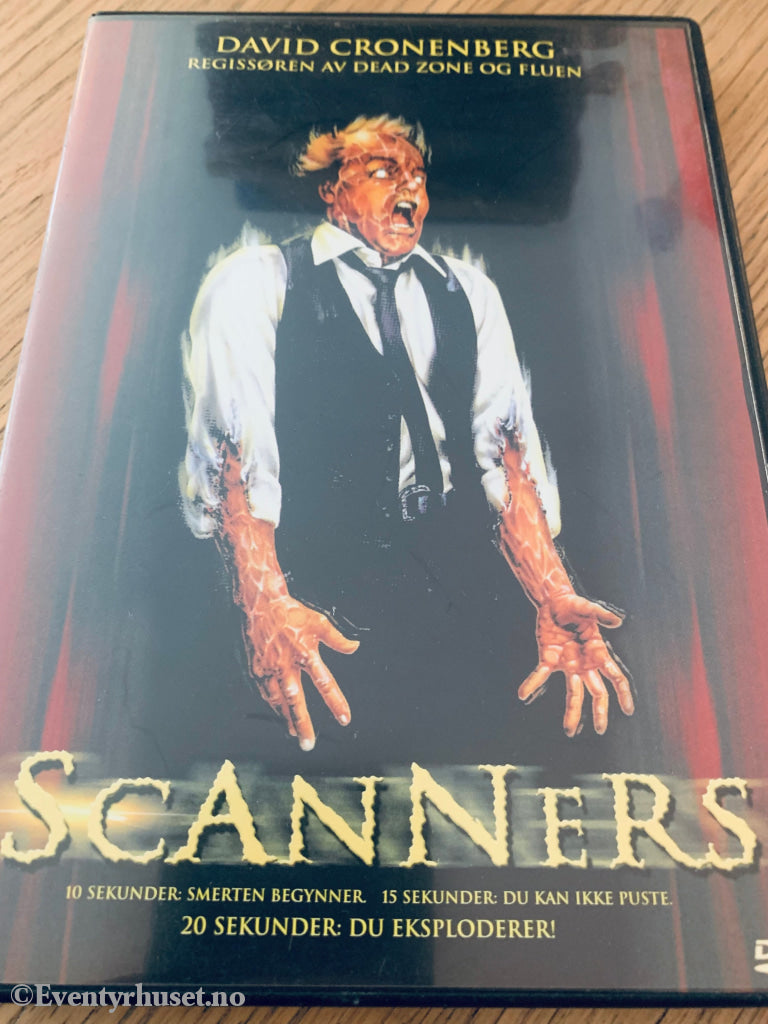 Scanners. 1981. Dvd. Dvd