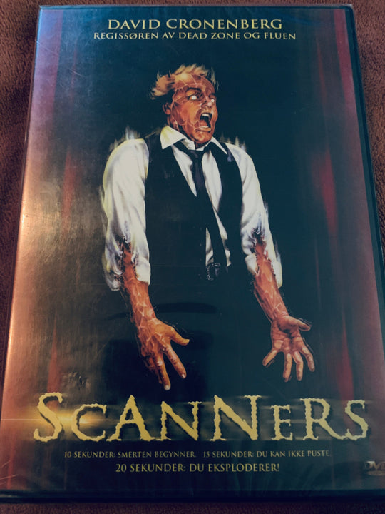 Scanners. 1981. DVD. Ny i plast! DVD