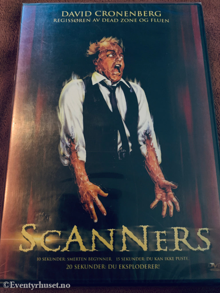 Scanners. 1981. DVD. Ny i plast! DVD