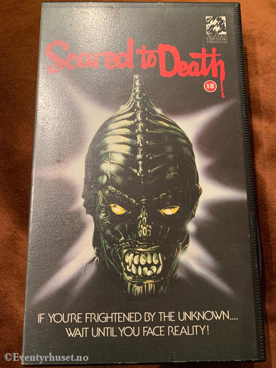 Scared To Death. 1984. Vhs. Vhs