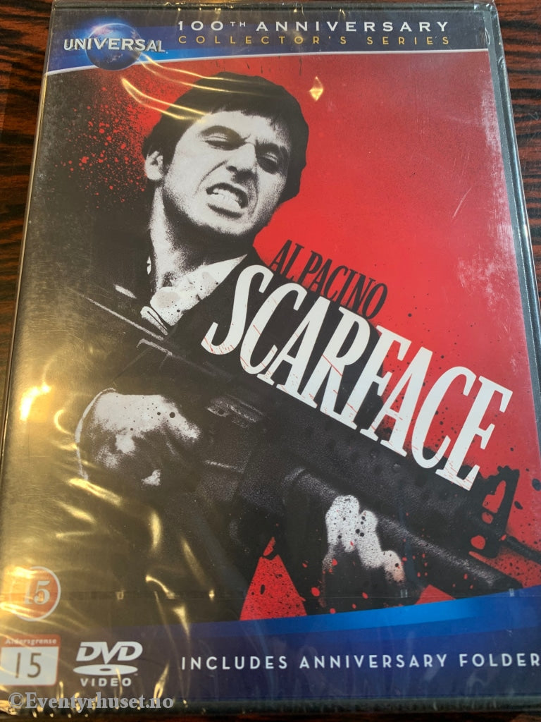 Scarface. 1983. Dvd. Ny I Plast! Dvd