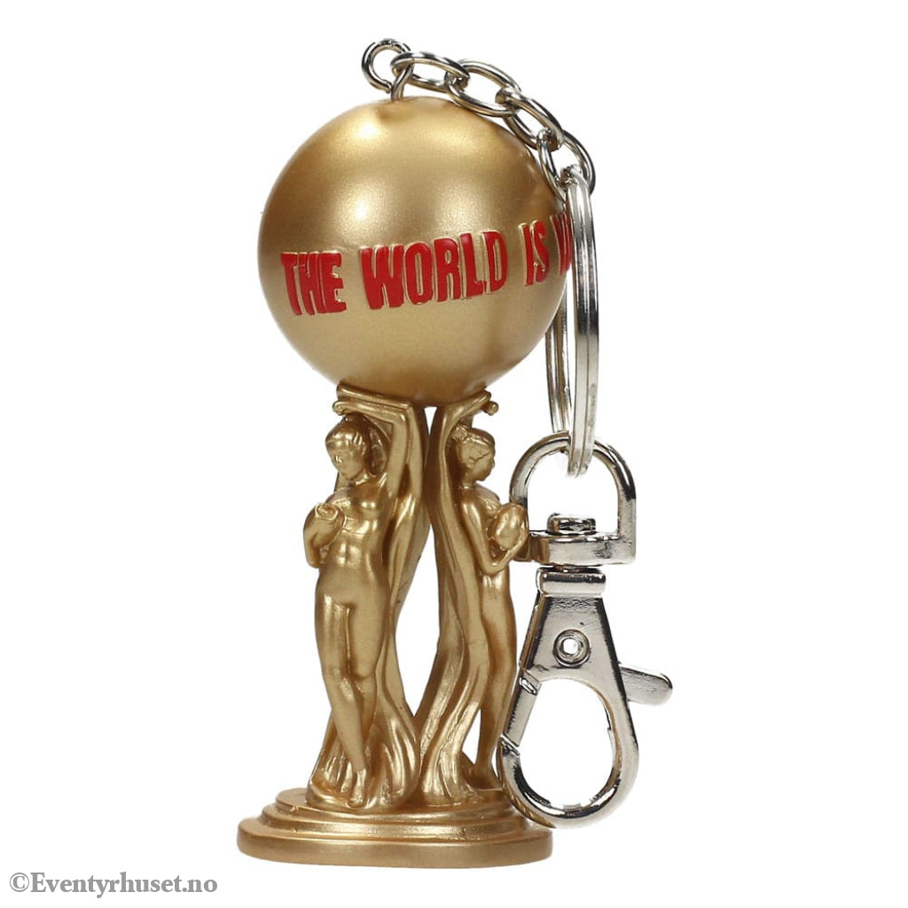Scarface Keychain The World is Yours 2 cm Fashion & Accessories