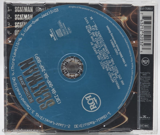 Scatman John / 1994 / Scatman (Ski-Ba-Bop-Ba-Dop-Bop) / CD singel
