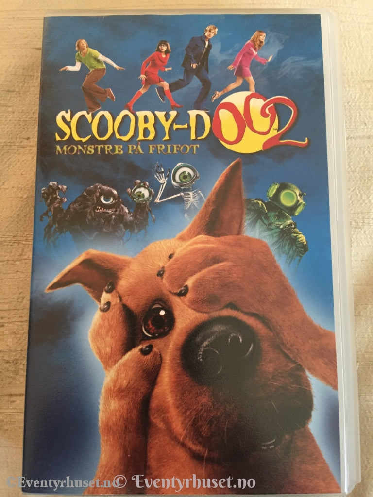 Scooby-Doo 2. Monstre Fra Rommet. 2004. Vhs. Vhs