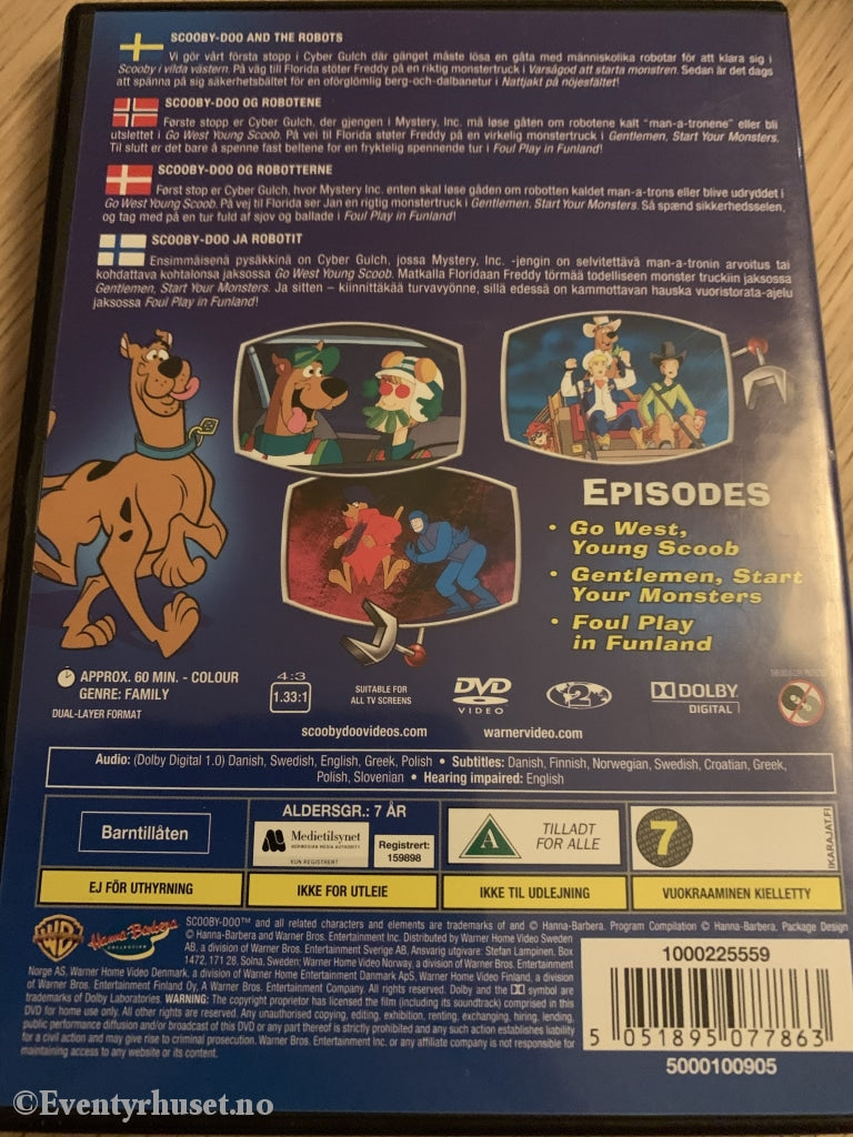 Scooby-Doo And The Robots. Dvd. Dvd