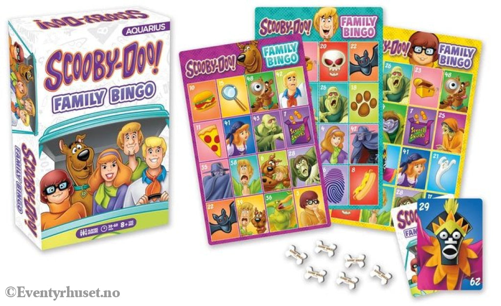 Scooby-Doo Board Game Family Bingo *English Version* Games
