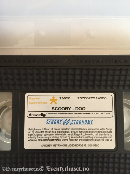 Scooby-Doo. Med Rowan Atkinson. 2002. Vhs. Vhs