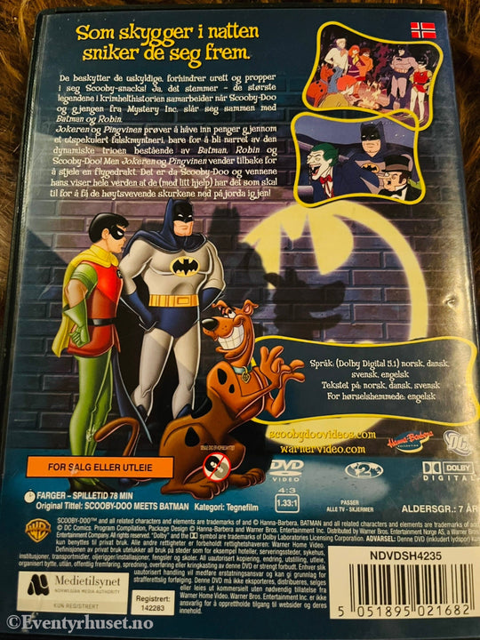 Scooby-Doo Møter Batman. Dvd. Dvd