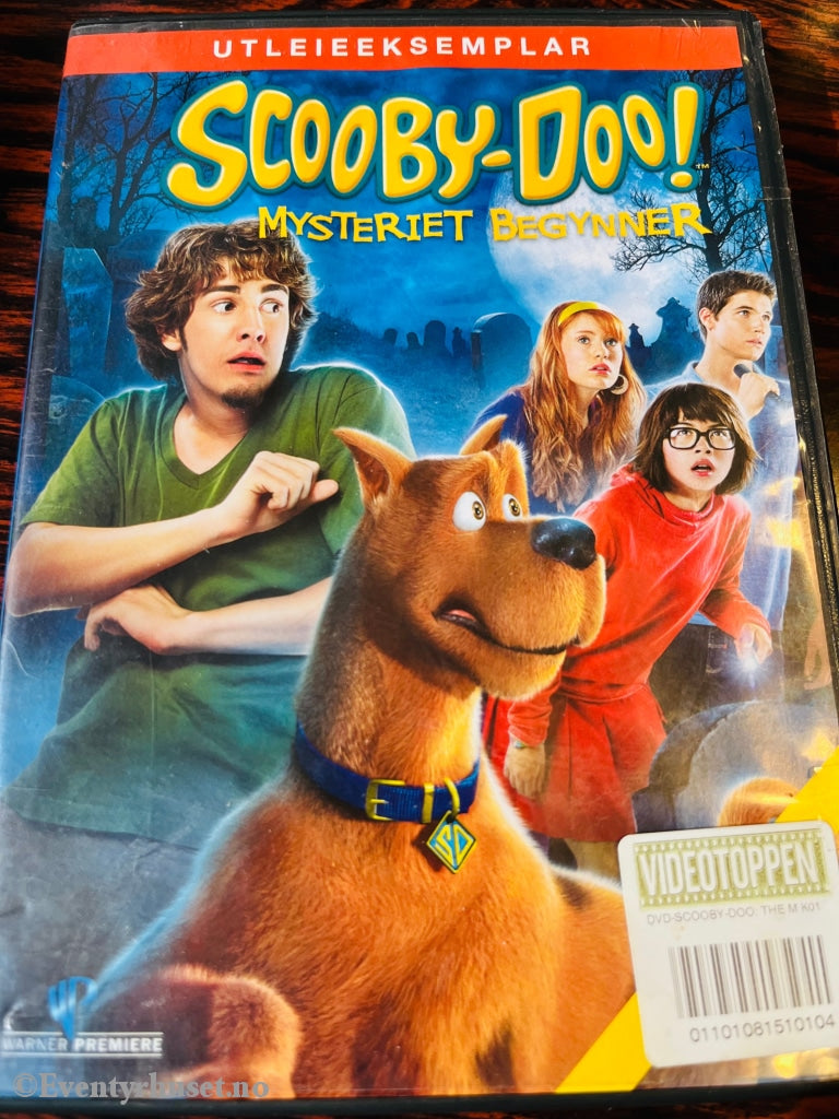 Scooby-Doo! Mysteriet Begynner. 2009. Dvd. Leiefilm. Dvd