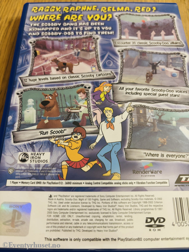 Scooby-Doo! Night of 100 Frights . PS2.