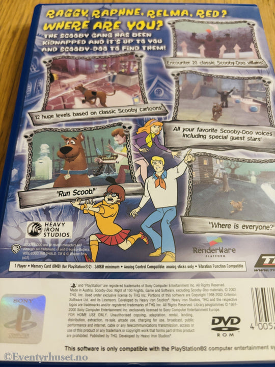Scooby-Doo! Night of 100 Frights . PS2.