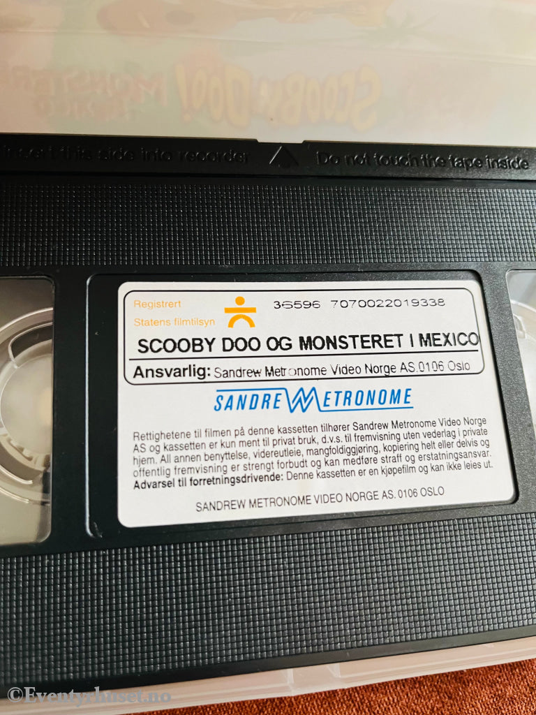 Scooby-Doo Og Monsteret I Mexico. 2003. Vhs. Vhs