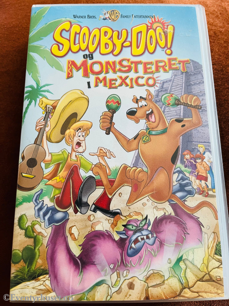 Scooby-Doo Og Monsteret I Mexico. 2003. Vhs. Vhs