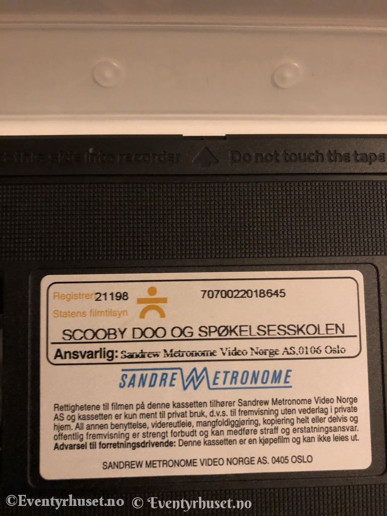 Scooby-Doo Og Spøkelsesskolen. 1988. Vhs. Vhs