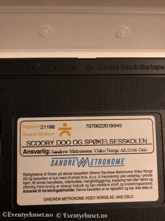 Scooby-Doo Og Spøkelsesskolen. 1988. Vhs. Vhs