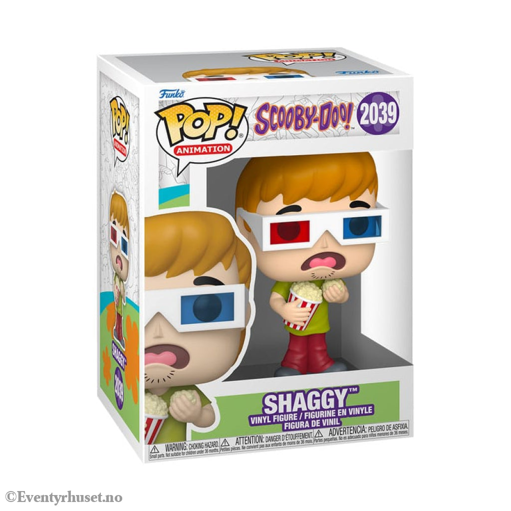 Scooby Doo Pop! Animation Vinyl Figure Shaggy 9 cm Manga & Anime