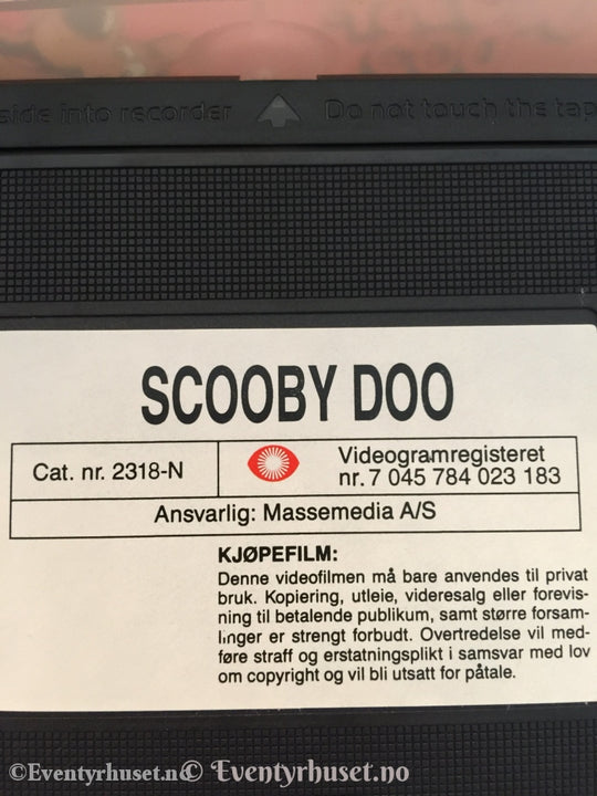 Scooby-Doo Som Tyrefekter. 1985. Vhs