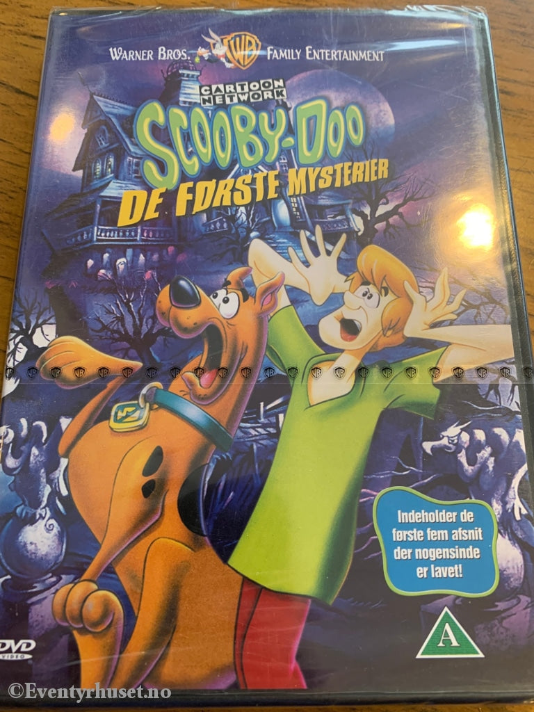 Scooby-Doos Første Mysterier. Dvd. Ny I Plast! Dvd