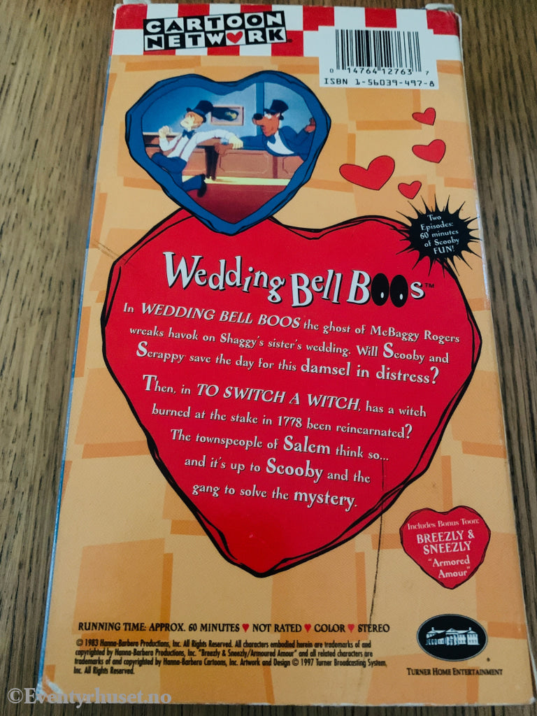 Scooby Doo's Wedding Bell Boos (1999) VHS.