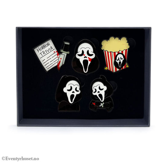 Scream Enamel Pins Set Ver. 2 3 cm (6) Fashion & Accessories