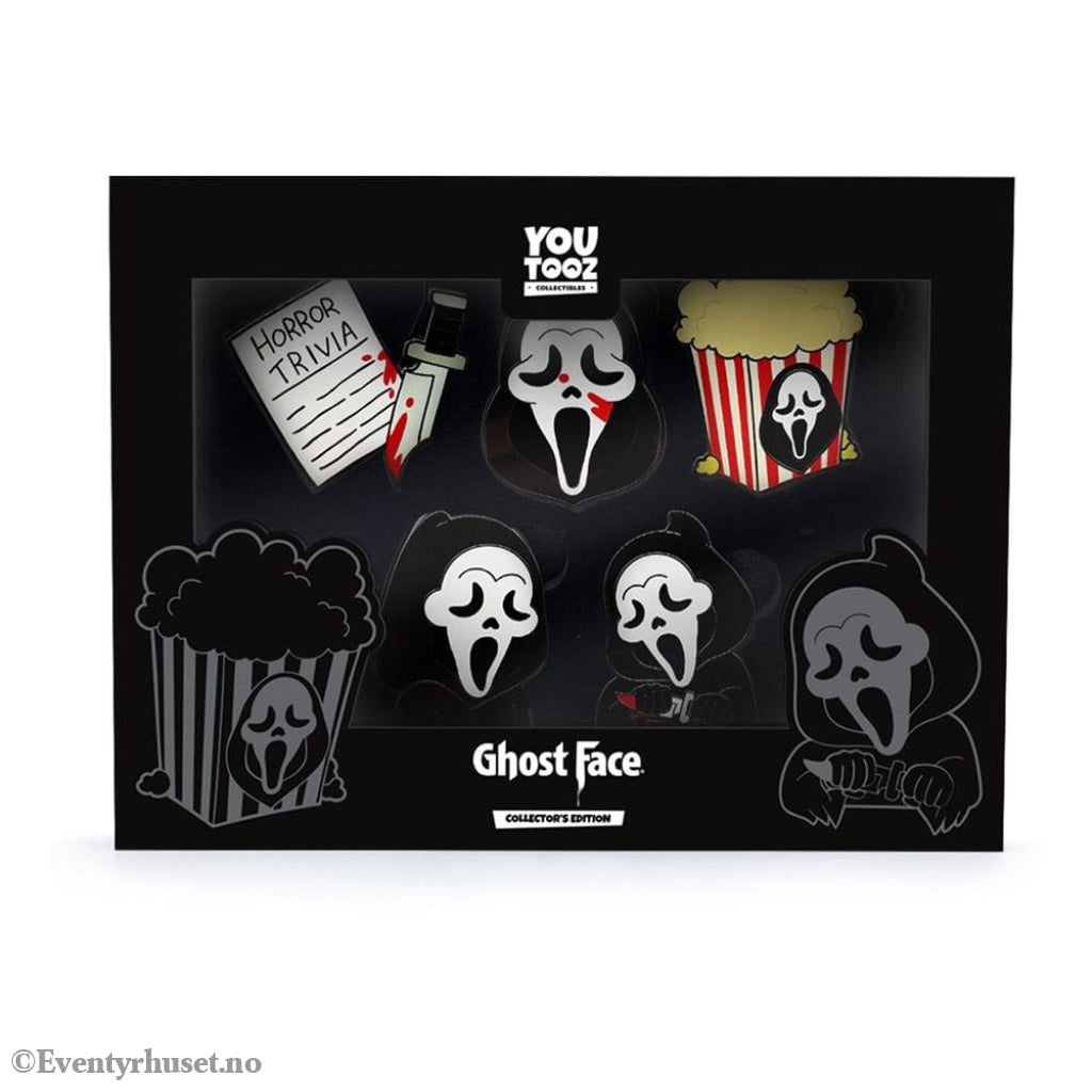 Scream Enamel Pins Set Ver. 2 3 cm (6) Fashion & Accessories