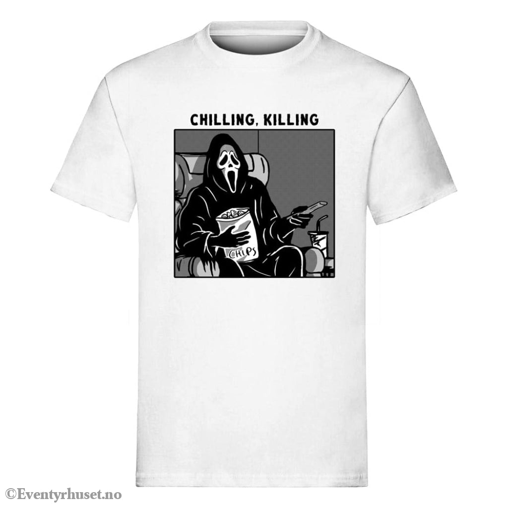 Scream T-Shirt Ghost Face Chilling Killing Size M Fashion & Accessories