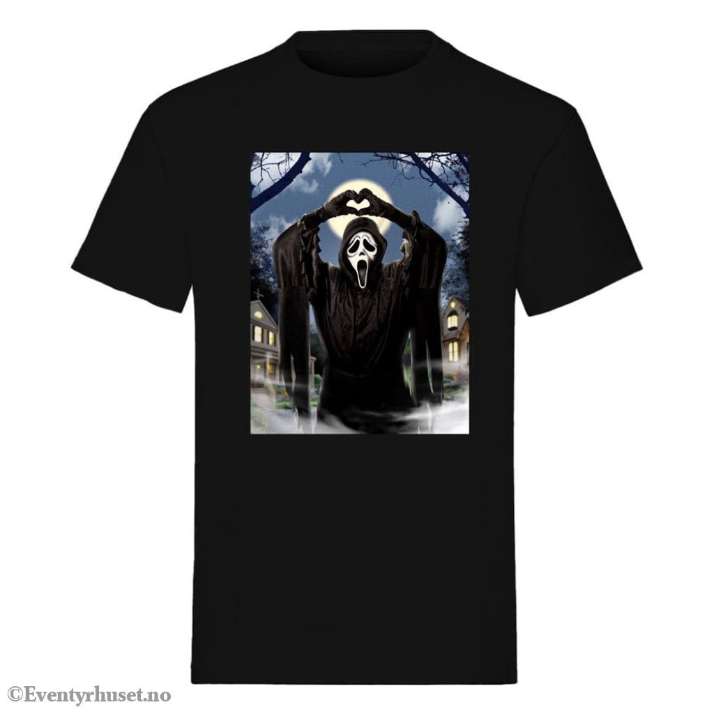 Scream T-Shirt Ghost Face Hearts Size M Fashion & Accessories