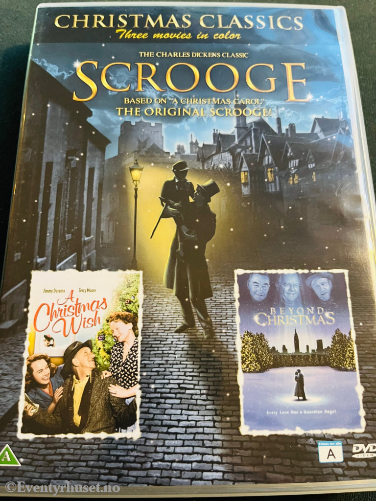 Scrooge Mfl. Christmas Classics. Dvd Samleboks.