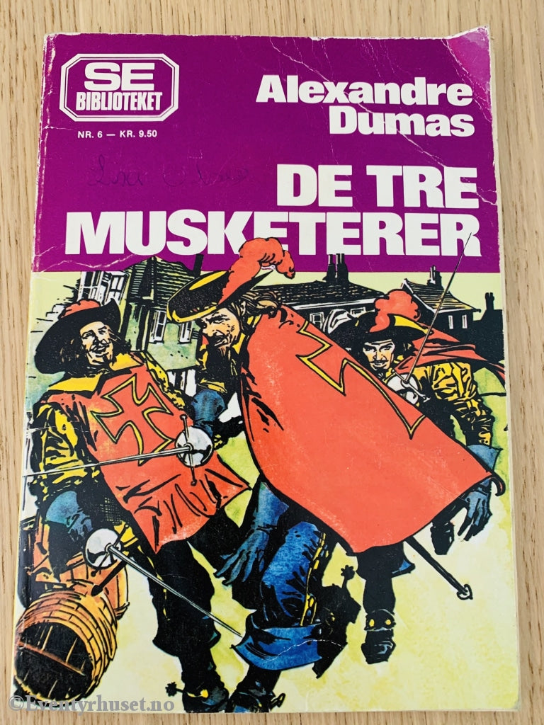 Se-Biblioteket Nr. 06: Alexandre Dumas: De Tre Musketerer. 1979. Tegneseriealbum