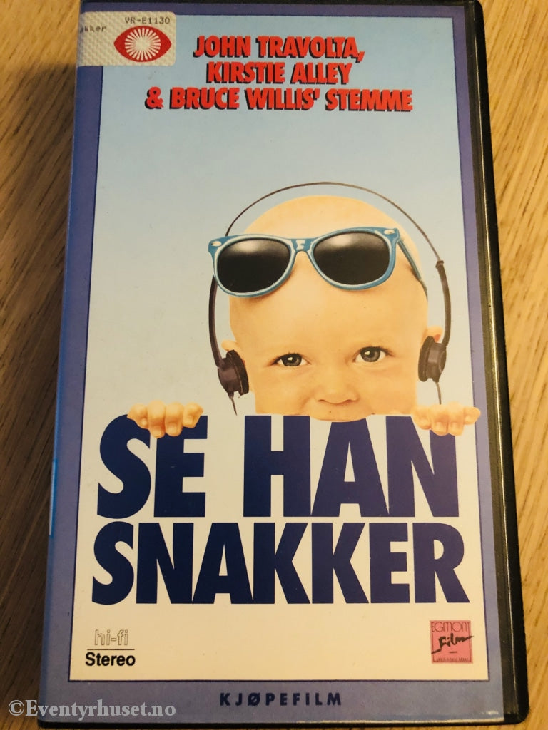 Se Han Snakker. 1989. Vhs. Vhs