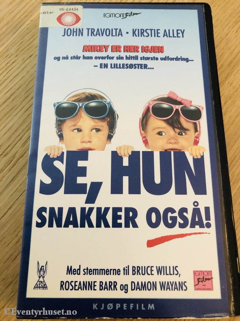 Se Hun Snakker Også! 1990. Vhs. Vhs